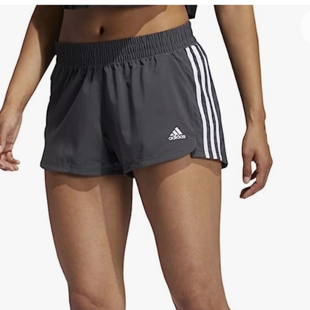 Adidas Pacer gray athletic shorts Size XL. NWT.